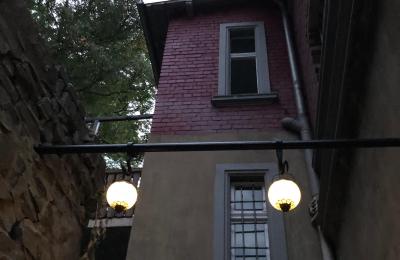 Historische Villa kaufen 58762 Altena, Bachstraße 66, Nordrhein-Westfalen, Außenansicht hintere Fassade