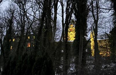 Historische Villa kaufen 58762 Altena, Bachstraße 66, Nordrhein-Westfalen, Blick auf die Burg