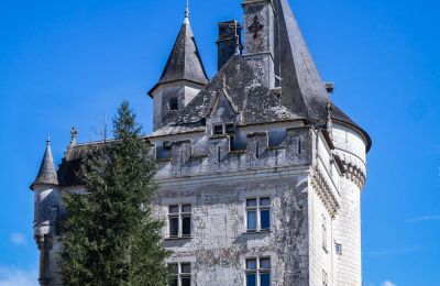 Schloss kaufen Loches, Zentrum-Loiretal, Gebäude mit Turm