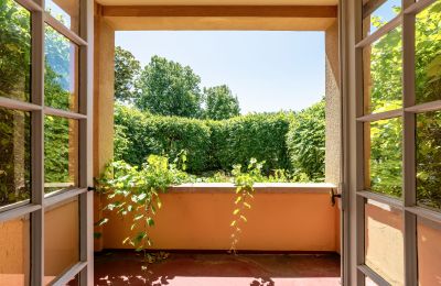 Historische Villa kaufen Charlottenburg-Wilmersdorf, Westend, Berlin, Terrasse I Laubengang 