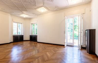 Historische Villa kaufen Charlottenburg-Wilmersdorf, Westend, Berlin, Esszimmer I Zugang Terrasse 