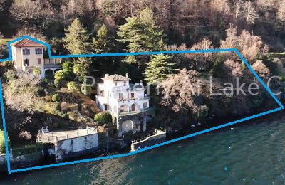 Historische Villa kaufen Laglio, Lombardei, Grundstück