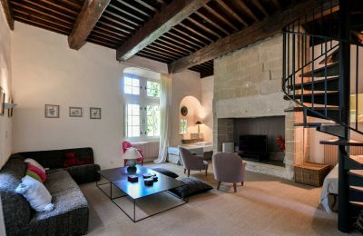 Herrenhaus/Gutshaus kaufen Uzès, Okzitanien, Wohnzimmer