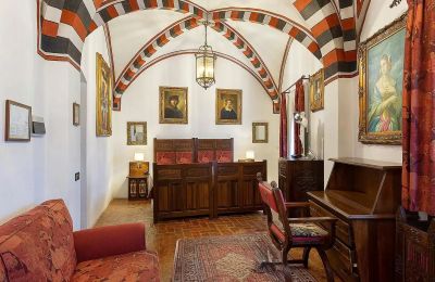 Burg kaufen Pavone Canavese, Piemont, Schlafzimmer