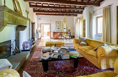 Burg kaufen Vicchio, Toskana, Wohnzimmer