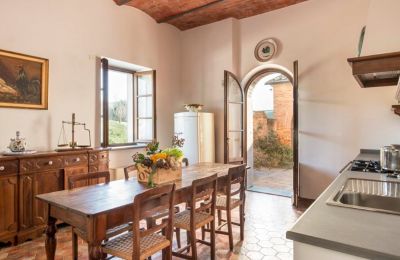 Historische Villa kaufen Torrenieri, Toskana, Küche