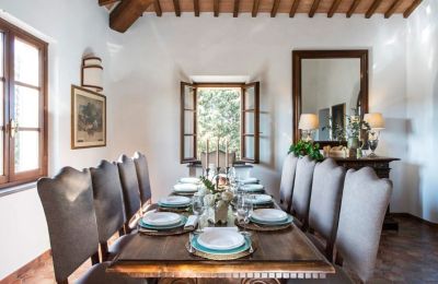 Historische Villa kaufen Torrenieri, Toskana, Esszimmer