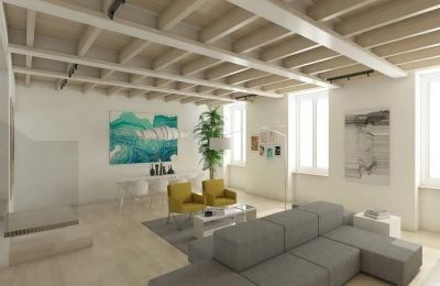 Repräsentative Altbauwohnung kaufen Orta San Giulio, Piemont, Visualisierung