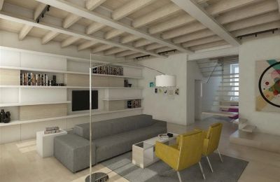 Repräsentative Altbauwohnung kaufen Orta San Giulio, Piemont, Visualisierung