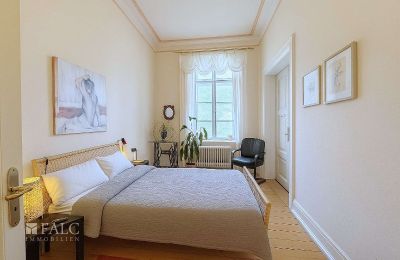 Historische Villa kaufen Bonn, Nordrhein-Westfalen, Schlafzimmer - KI generiert 