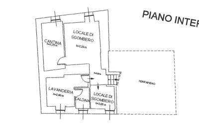 Immobilie Lesa, Grundriss 2