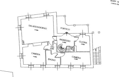 Immobilie Lesa, Grundriss 3
