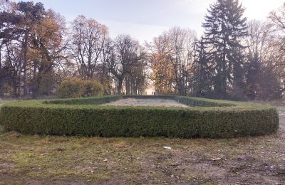 Schloss kaufen Siedlec, Pałac w Siedlcu, Großpolen, Zufahrt