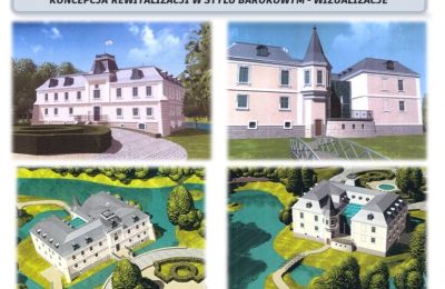 Schloss kaufen Komorowice, Wrocławska 27, Niederschlesien, Visualisierung