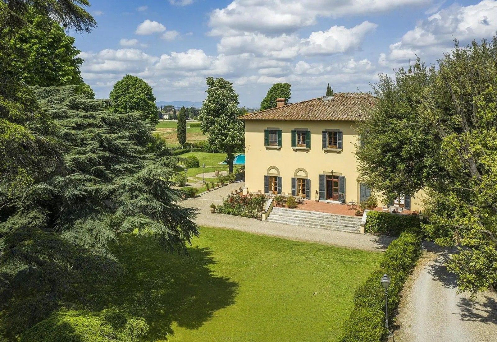 Fotos Renaissancevilla bei Florenz am Übergang zum Chianti