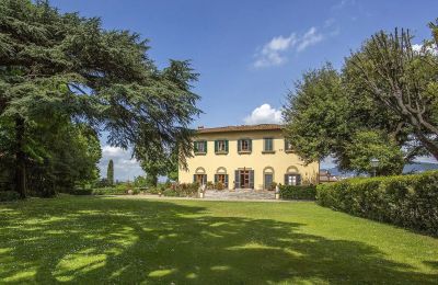 Historische Villa kaufen Bagno a Ripoli, Toskana, Park