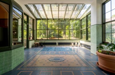 Historische Villa kaufen Berlin, Matterhornstrasse  82, Wintergarten