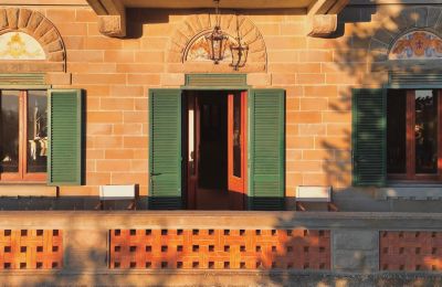 Historische Villa kaufen Loro Ciuffenna, Toskana, Terrasse