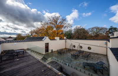 Schloss kaufen Trnová, okres Praha-západ, Dachterrasse