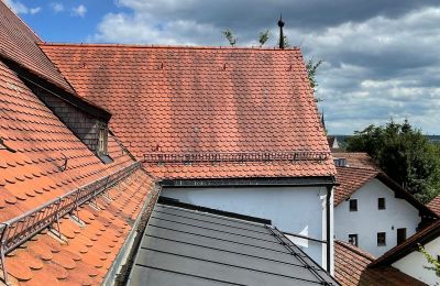 Schloss kaufen 84375 Kirchdorf am Inn, Hofmarkstraße 2, Bayern, Blick vom Turmzimmerchen auf das Kupferdach (evtl. Dachterrasse?)
