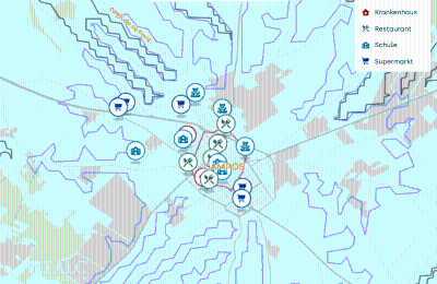 Stadtpalais kaufen Campos, Balearische Inseln, Standortkarte