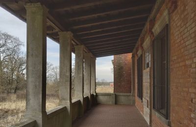 Herrenhaus/Gutshaus kaufen Bolkowice, Dwór w Bolkowicach, Westpommern, Terrasse
