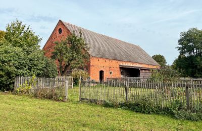 Herrenhaus/Gutshaus kaufen Brandenburg, Stall Rückansicht - Garten