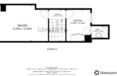 Immobilie Ontinyent, Grundriss 2