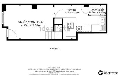 Immobilie Ontinyent, Grundriss 1