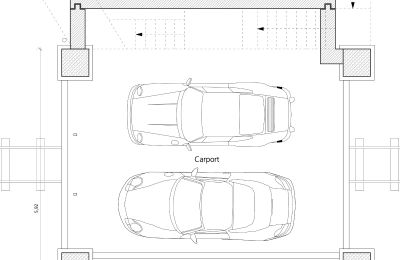 Historische Immobilie kaufen 15324 Groß Neuendorf, Hafenstraße 1A, Brandenburg, Verladeturm Grundriss Carport