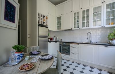 Luxus-Altbauwohnung kaufen Warszawa, Mokotowska, Masowien, Küche