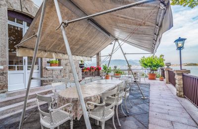 Historische Villa kaufen Baveno, Piemont:  Terrasse