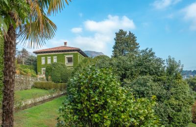 Historische Villa kaufen Verbania, Piemont, Garten