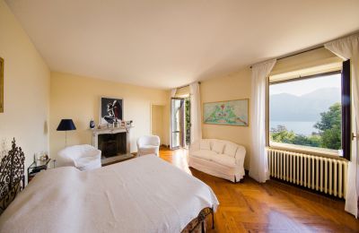 Historische Villa kaufen Verbania, Piemont, Gästezimmer