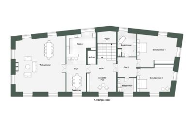 Schloss kaufen 32683 Barntrup, Nordrhein-Westfalen, Grundriss - 1.OG