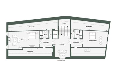 Schloss kaufen 32683 Barntrup, Nordrhein-Westfalen, Grundriss - DG
