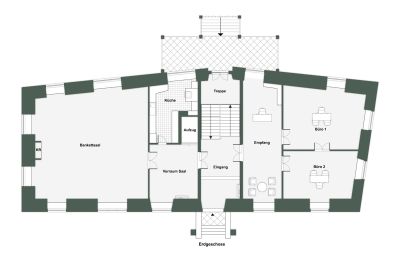 Schloss kaufen 32683 Barntrup, Nordrhein-Westfalen, Grundriss - EG
