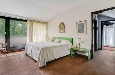 Historische Villa kaufen Castelletto Sopra Ticino, Piemont, Schlafzimmer