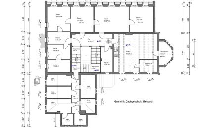 Herrenhaus/Gutshaus kaufen Elsteraue, Bornitzer Weg 01, Sachsen-Anhalt, Grundriß DG Bestand