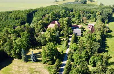 Burg kaufen 18513 Glewitz, Turow 19, Mecklenburg-Vorpommern, Übersicht von Süden 