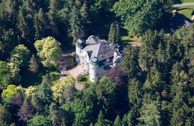 Historische Villa kaufen 08539 Mehltheuer, Hohe Straße 32, Sachsen, Drohnenfoto