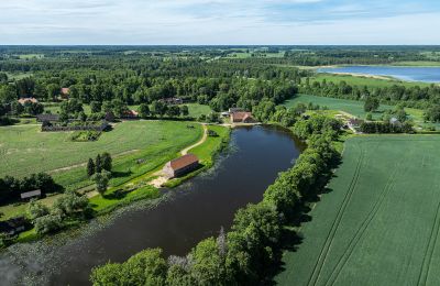 Historische Anwesen, Haus am See in Estland, Gut Euseküll / Õisu mõis