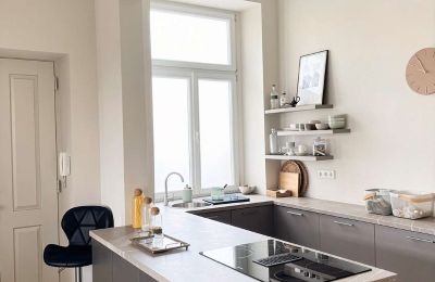 Luxus-Altbauwohnung kaufen Budapest, Ungarn, Küche 