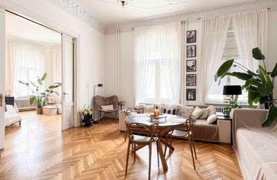 Luxus-Altbauwohnung kaufen Budapest, Ungarn, Wohnbereich
