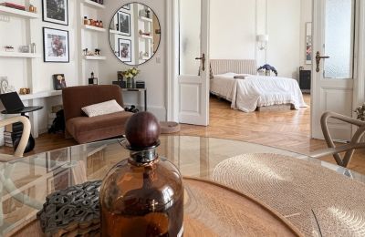 Luxus-Altbauwohnung kaufen Budapest, Ungarn, Wohnbereich