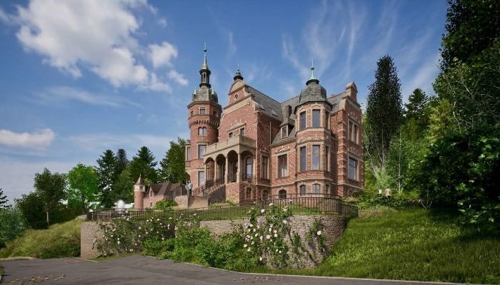 Historische Villa Nowa Ruda, Niederschlesien