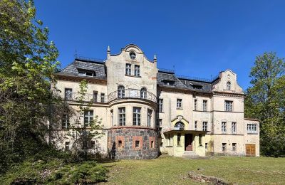 Schloss kaufen Bronów, Bronów 20, Niederschlesien, Vorderansicht