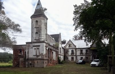 Schloss kaufen Łęg, Großpolen:  Außenansicht