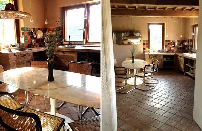 Landhaus kaufen Montescudaio, Toskana:  RIF 2185 Detailansicht Küche