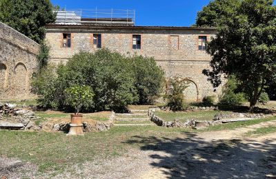 Historische Villa kaufen Siena, Toskana:  RIF 2937 Blick auf Gebäude